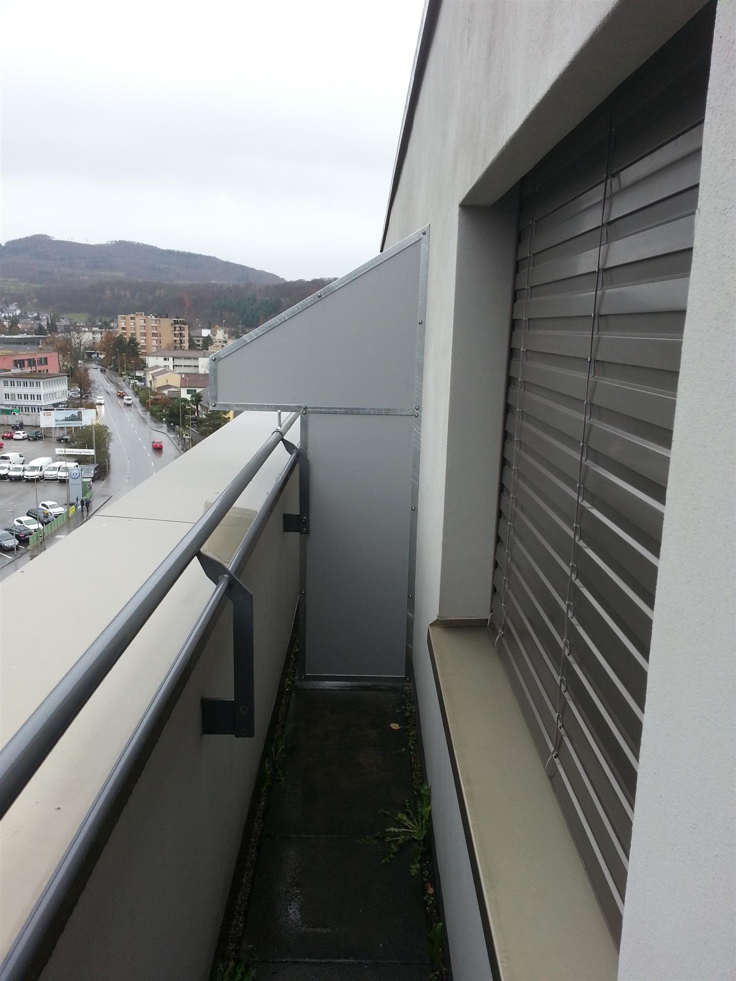 Balkontrennwand